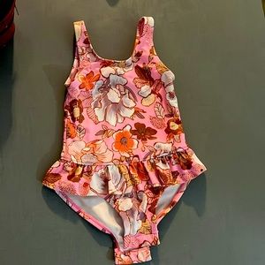 Floral swim suit 24 months
